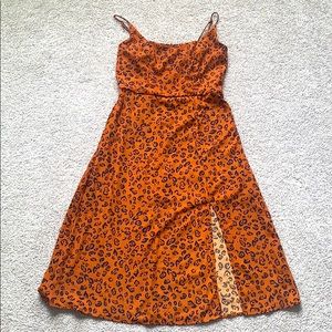 RowA A line midi dress